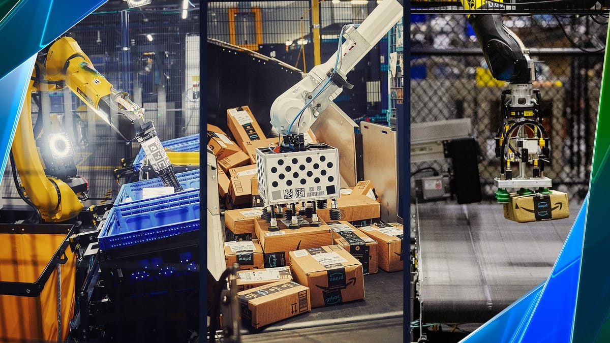 Amazon Showcases Eight-Robot Suite Powering Next-Gen Fulfillment Centers