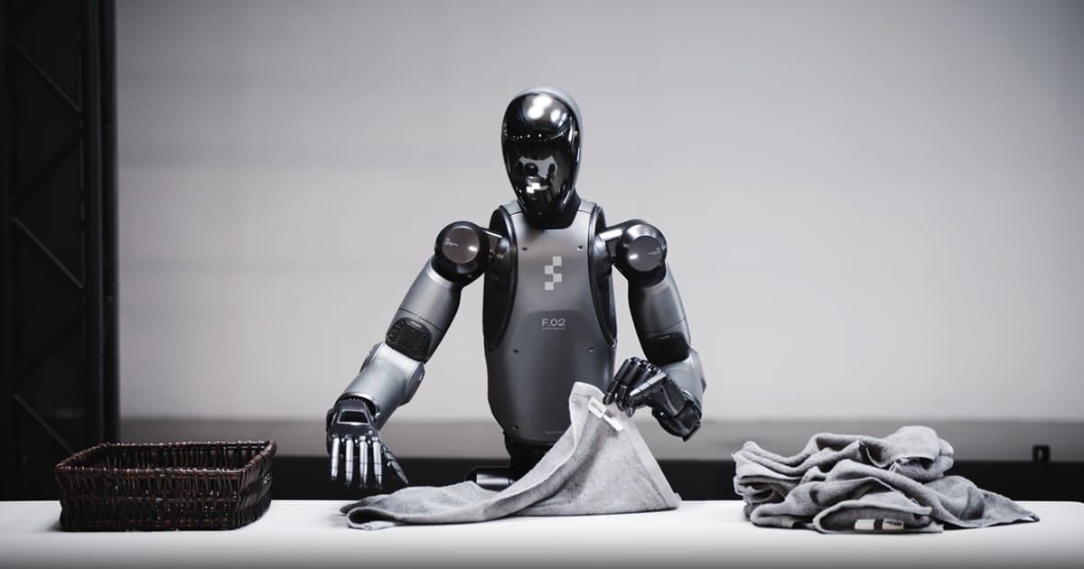 Figure 02 Becomes First Humanoid to Autonomously Fold Laundry
