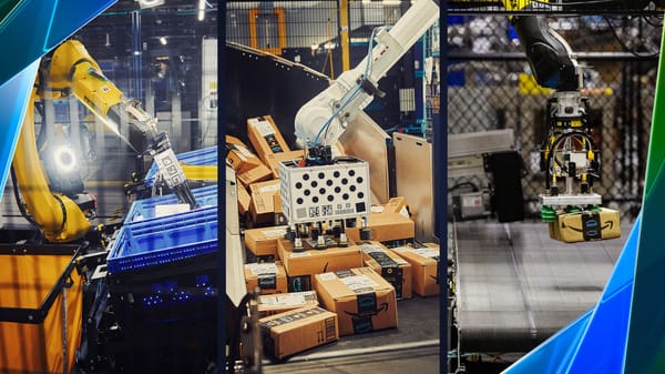 Amazon Showcases Eight-Robot Suite Powering Next-Gen Fulfillment Centers
