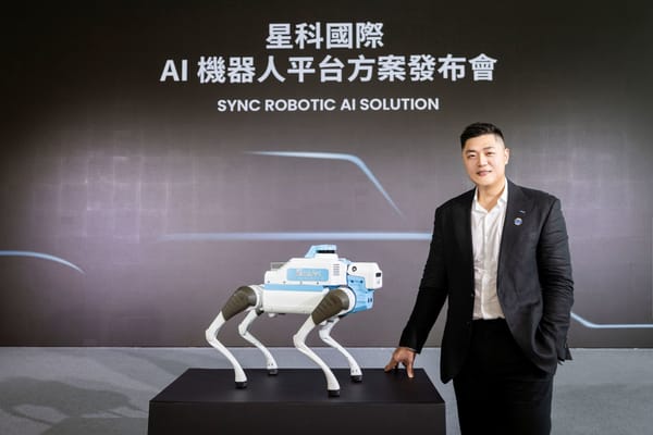 SYNC ROBOTIC Debuts Taiwan's First AI Platform for Autonomous Security Robots