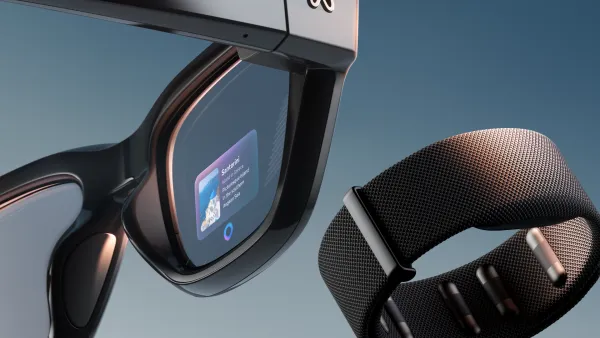 Meta Launches First AI Glasses with Built-In Display and EMG Wristband
