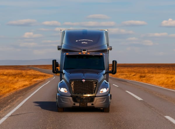Self-Driving Freight Trucks to Be Built In-Factory by International and PlusAI