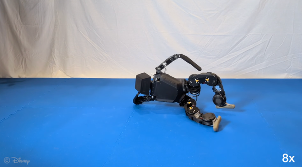 Disney Research Trains Robots to Fall Softly and Land with Style
