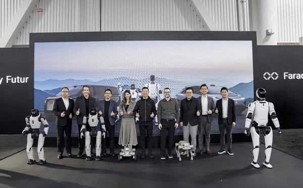 Faraday Future Launches FF EAI-Robotics With Three Robot Models